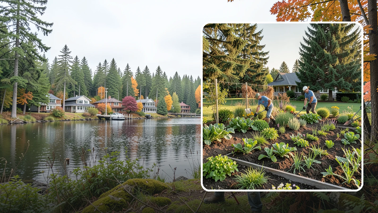 Vegetable Garden Installation in La Conner, Skagit County, WA - Productive edible gardens installed with quality soil, layout, and sun for a strong harvest.