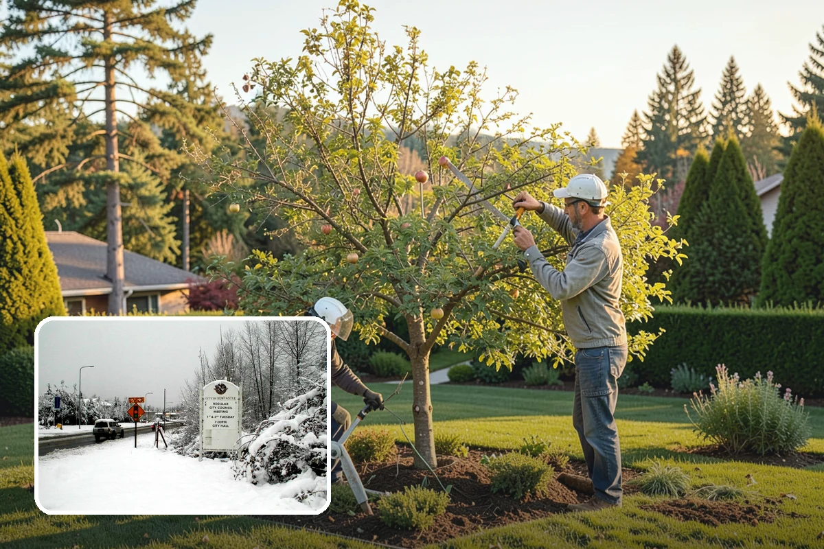 Vegetable Garden Installation in Newcastle, King County, WA - Sited and built for a real harvest