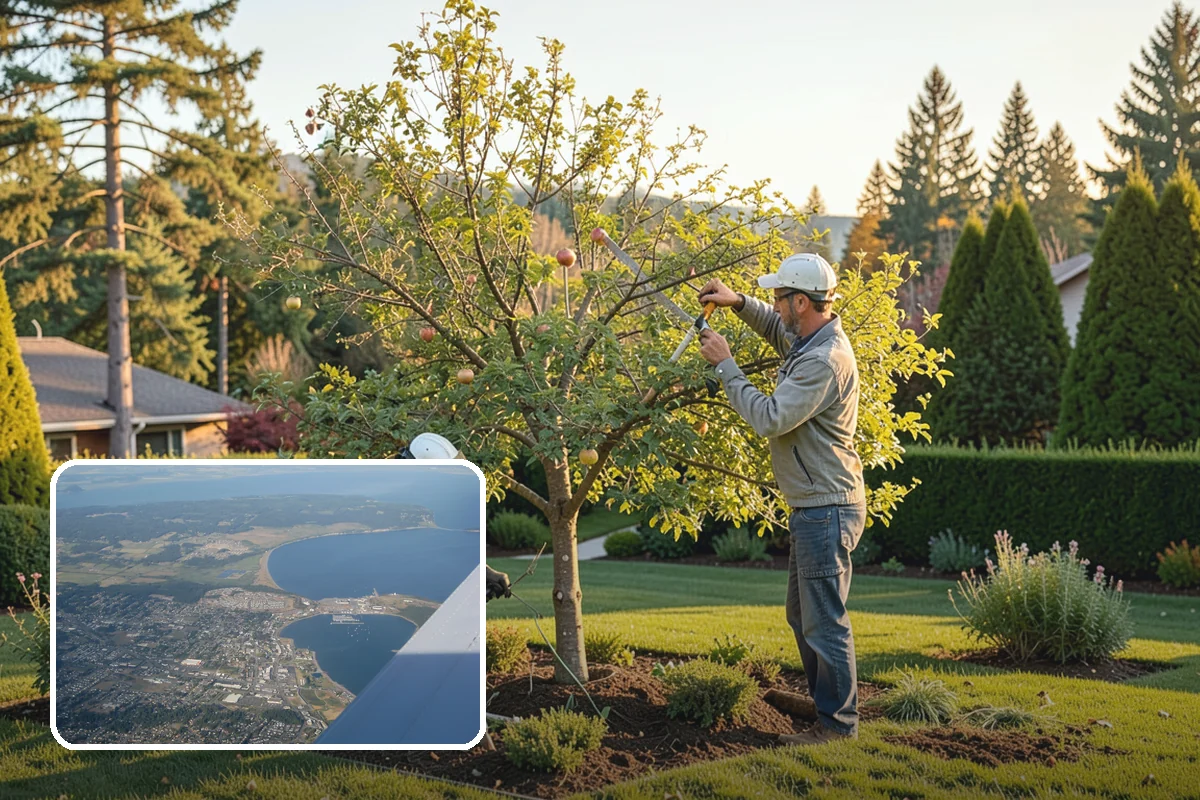 Vegetable Garden Installation in Oak Harbor, Island County, WA - Sited and built for a real harvest