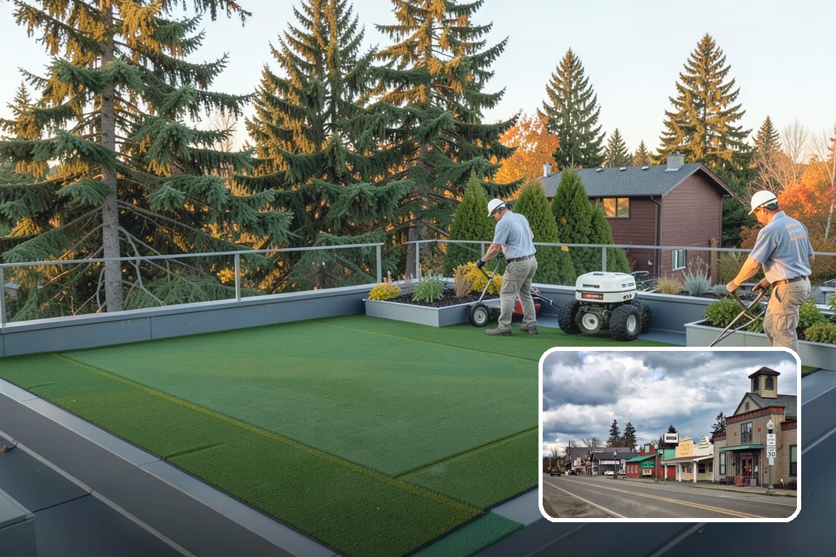 Vegetable Garden Installation in Roy, Pierce County, WA - Sited and built for a real harvest