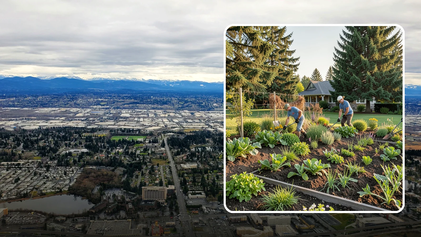Vegetable Garden Installation in SeaTac, King County, WA - Productive edible gardens installed with quality soil, layout, and sun for a strong harvest.
