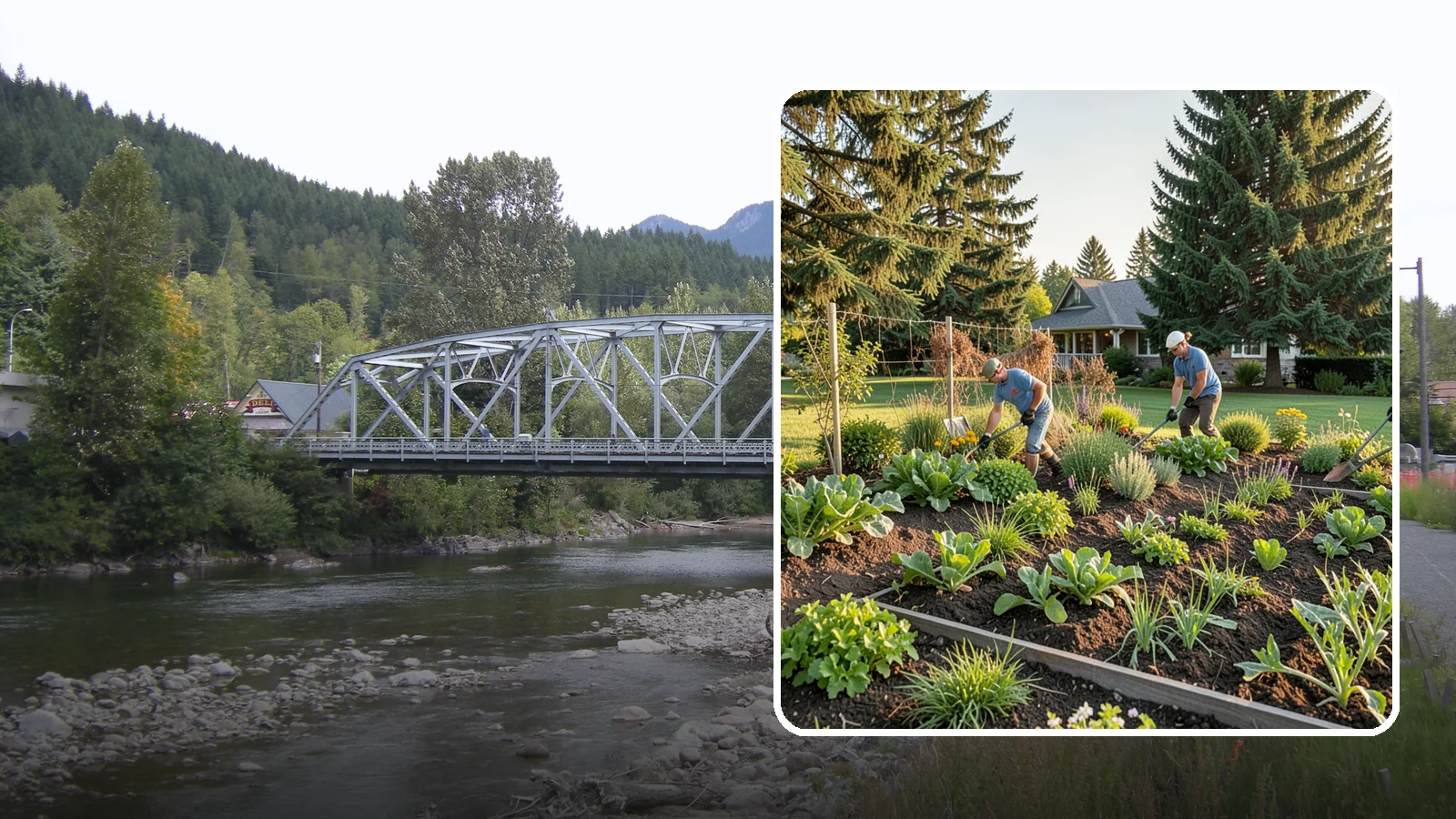 Vegetable Garden Installation in Skykomish, King County, WA - Productive edible gardens installed with quality soil, layout, and sun for a strong harvest.