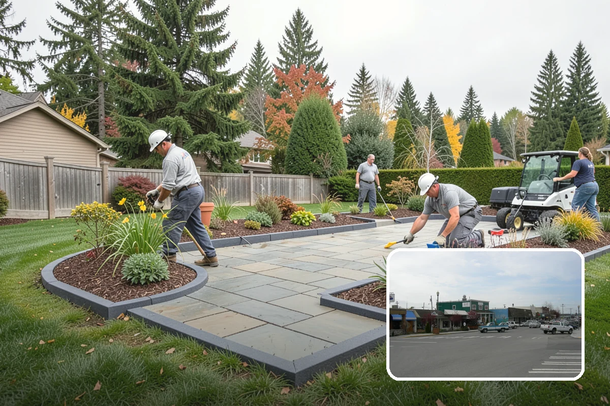 Vegetable Garden Installation in Stanwood, Snohomish County, WA - Sited and built for a real harvest