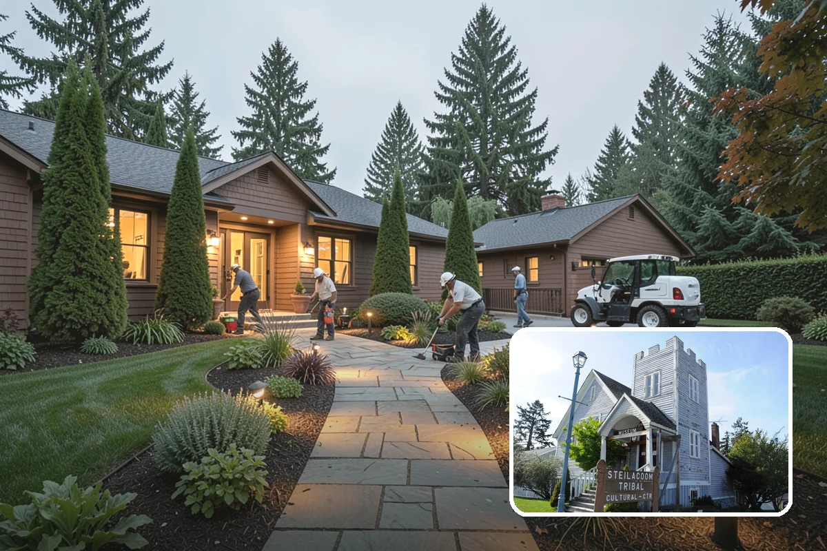 Vegetable Garden Installation in Steilacoom, Pierce County, WA - Sited and built for a real harvest