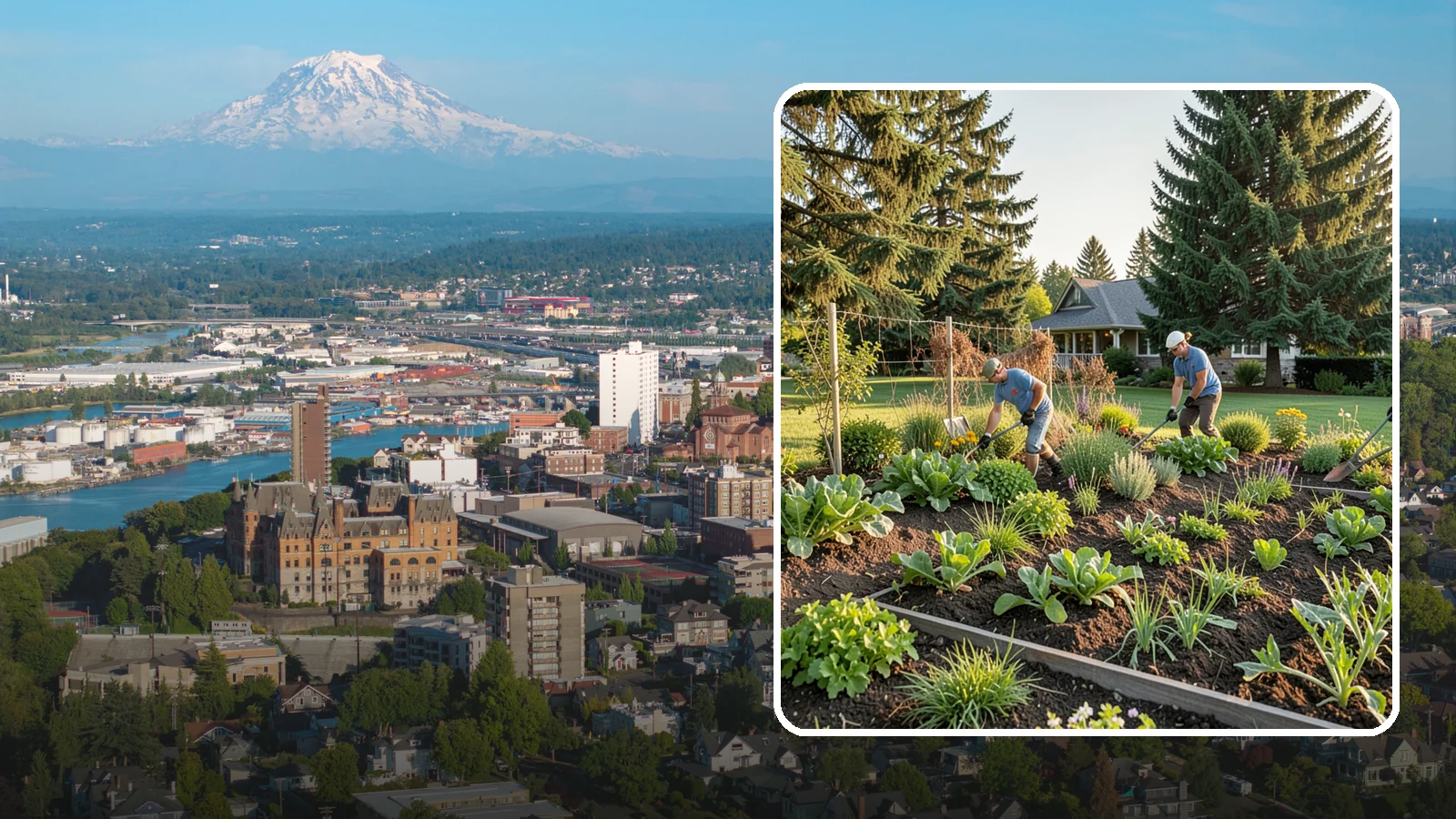 Vegetable Garden Installation in Tacoma, Pierce County, WA - Productive edible gardens installed with quality soil, layout, and sun for a strong harvest.