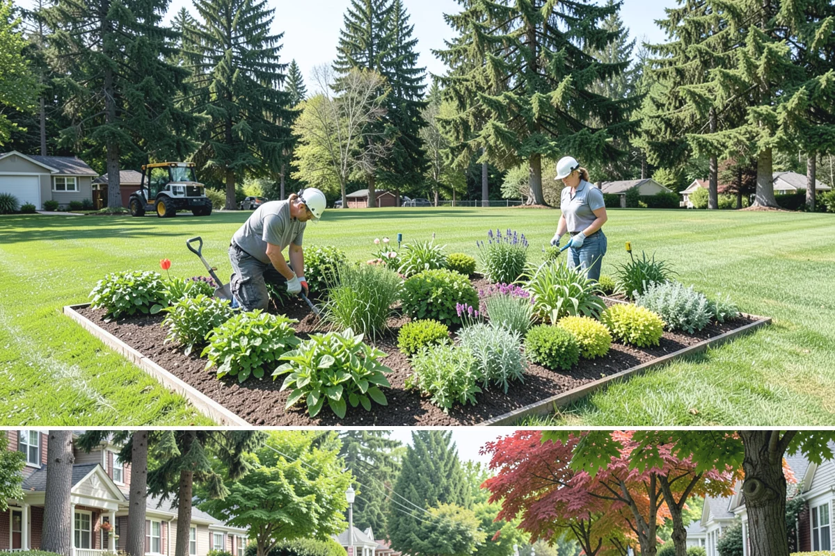 Viburnum Pruning in Beaux Arts Village, King County, WA - In Western Washington, prune spring-blooming viburnums right after they finish flowering to protect next year's blooms and any...