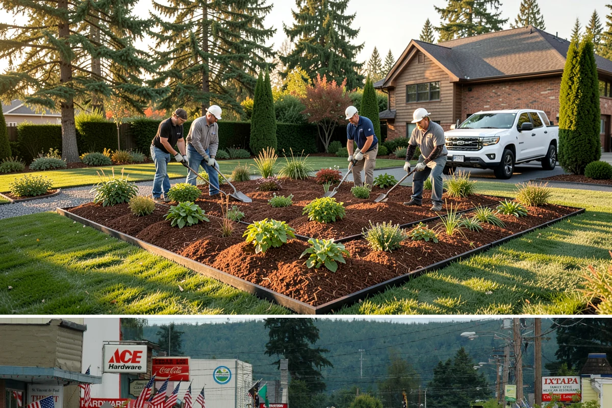 Viburnum Pruning in Carnation, King County, WA - In Western Washington, prune spring-blooming viburnums right after they finish flowering to protect next year's blooms and any...