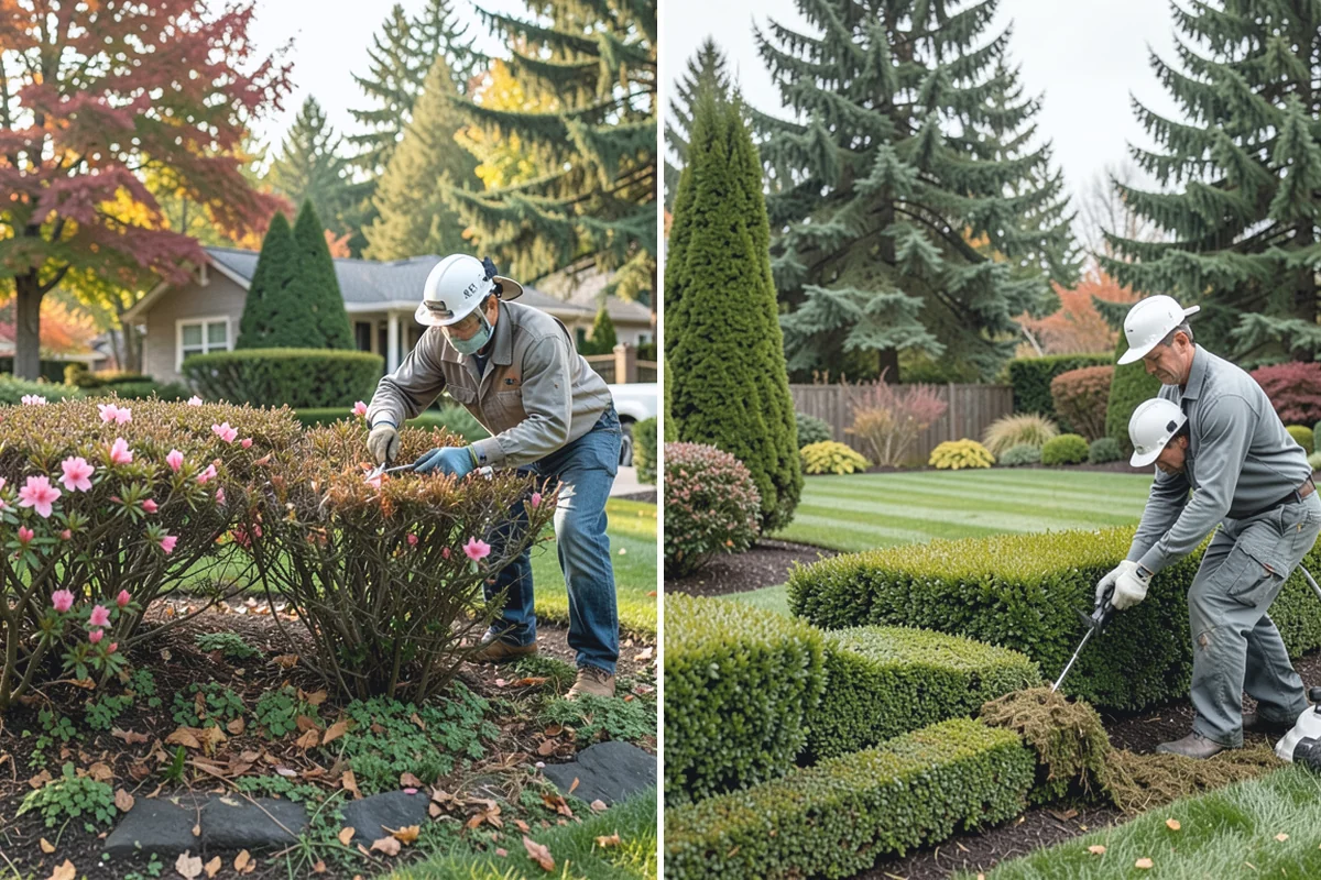 Viburnum Pruning in Gold Bar, Snohomish County, WA - Identify the viburnum variety and its bloom and fruit habit