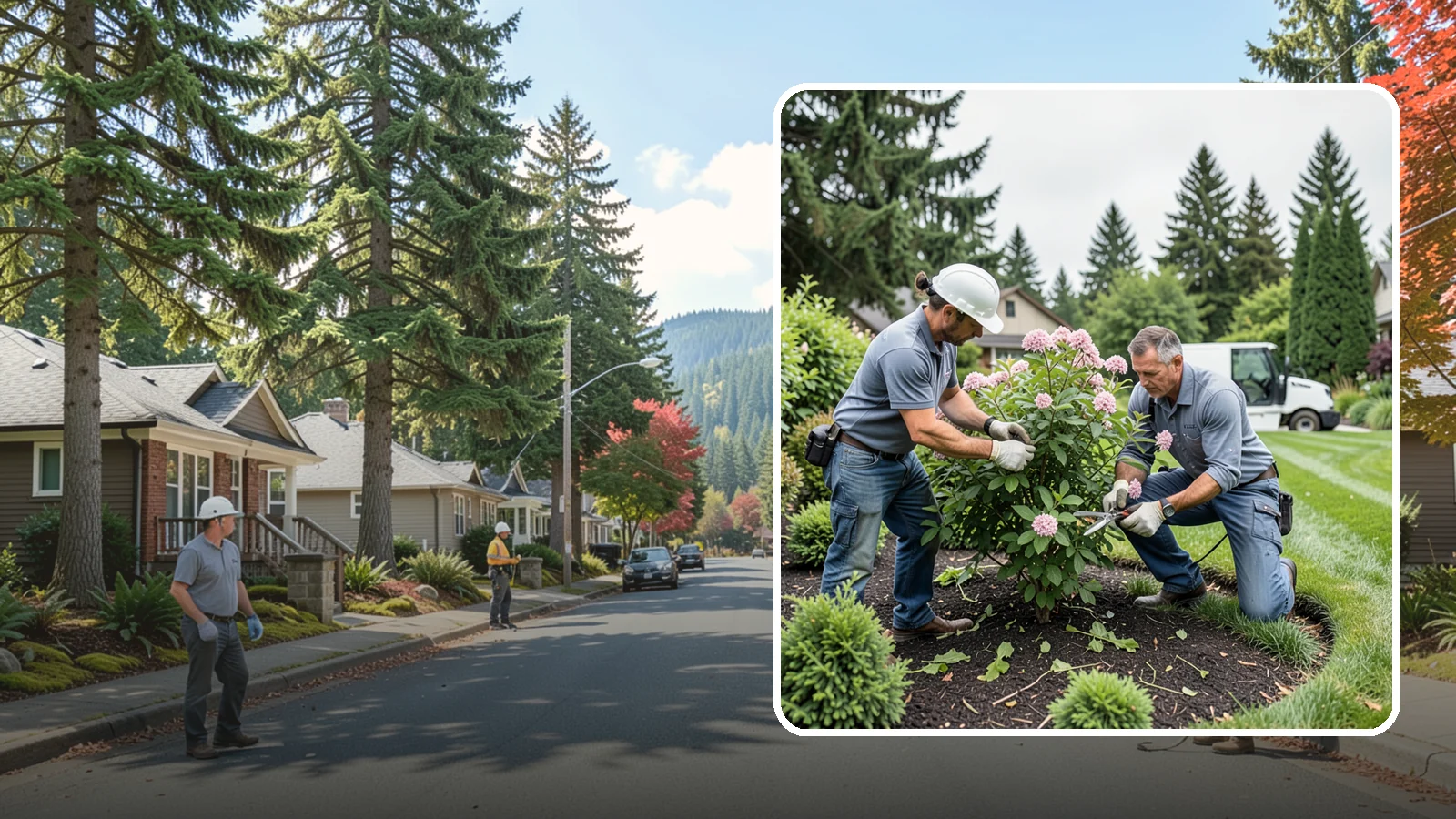Viburnum Pruning in Hunts Point, King County, WA - Bloom-timed pruning of viburnums that shapes the shrub, removes old wood, and protects flowers, fruit, and form.