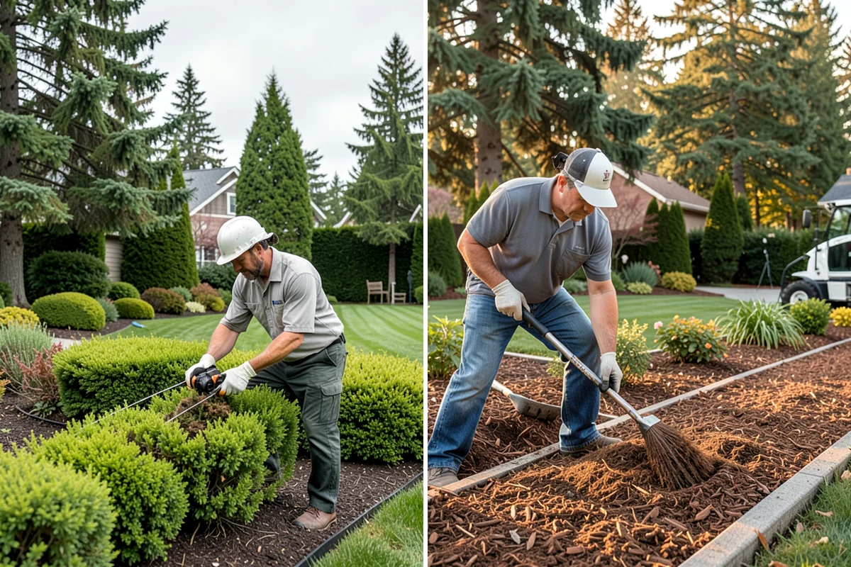 Viburnum Pruning in Kenmore, King County, WA - Identify the viburnum variety and its bloom and fruit habit