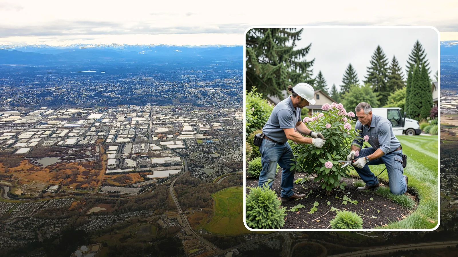 Viburnum Pruning in Kent, King County, WA - Bloom-timed pruning of viburnums that shapes the shrub, removes old wood, and protects flowers, fruit, and form.