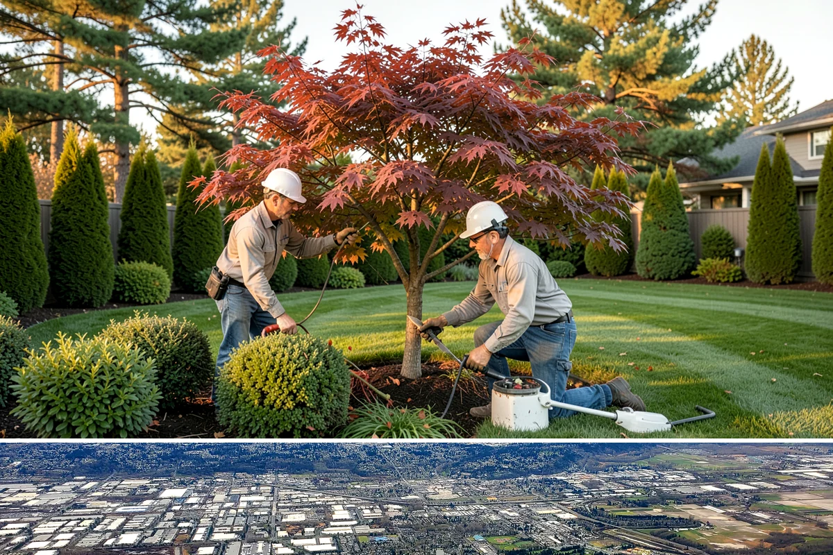 Viburnum Pruning in Kent, King County, WA - In Western Washington, prune spring-blooming viburnums right after they finish flowering to protect next year's blooms and any...
