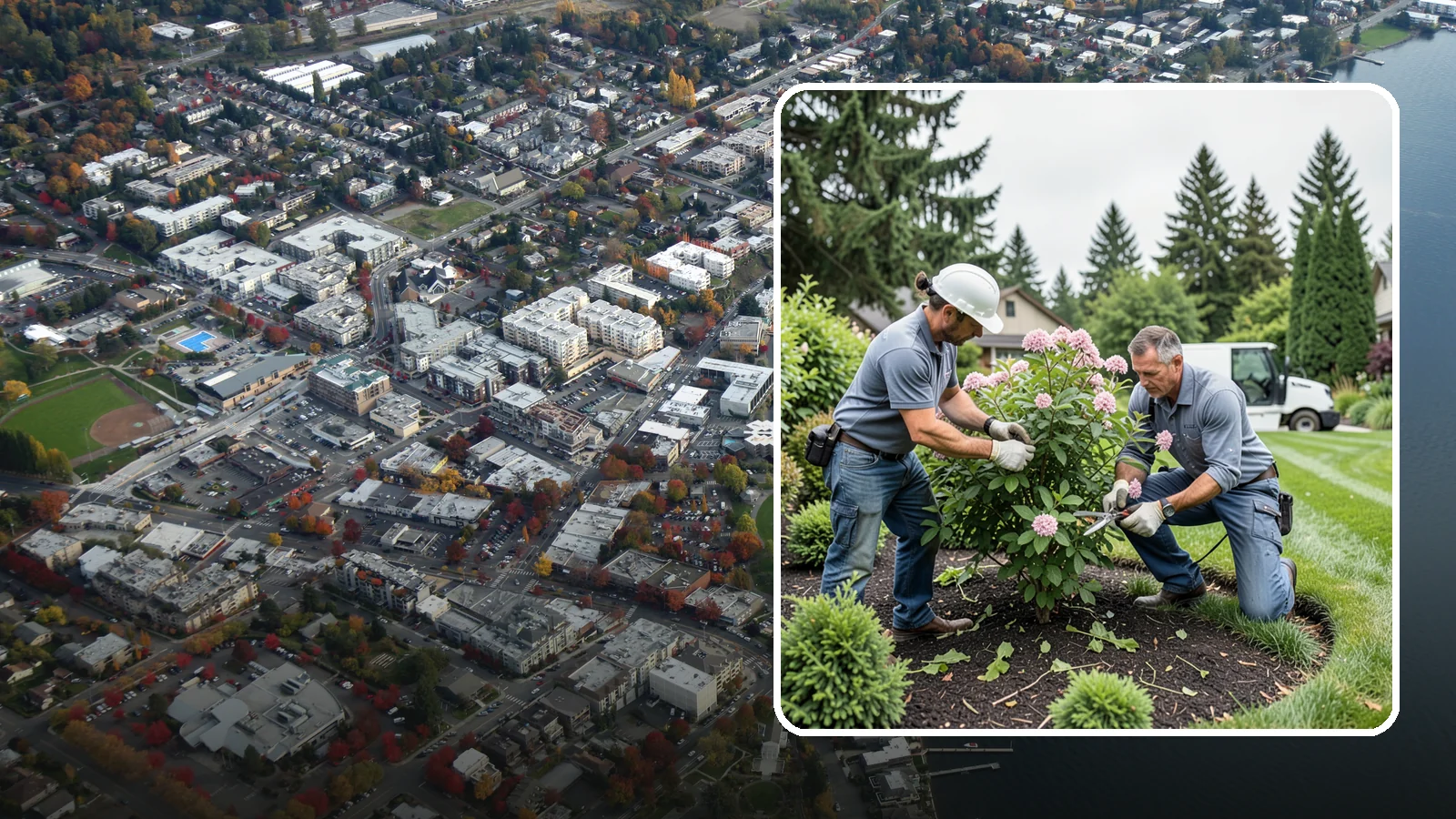 Viburnum Pruning in Kirkland, King County, WA - Bloom-timed pruning of viburnums that shapes the shrub, removes old wood, and protects flowers, fruit, and form.
