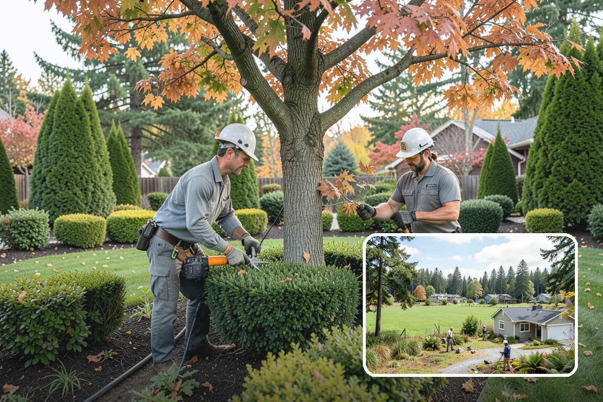 Viburnum Pruning in Lyman, Skagit County, WA - Protects flowers and berry displays by pruning after bloom