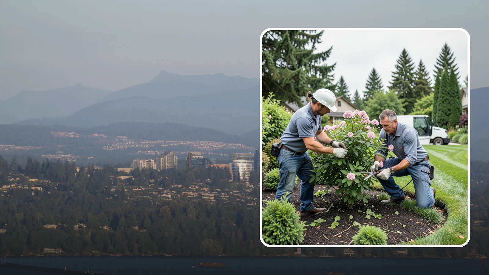 Viburnum Pruning in Medina, King County, WA - Bloom-timed pruning of viburnums that shapes the shrub, removes old wood, and protects flowers, fruit, and form.