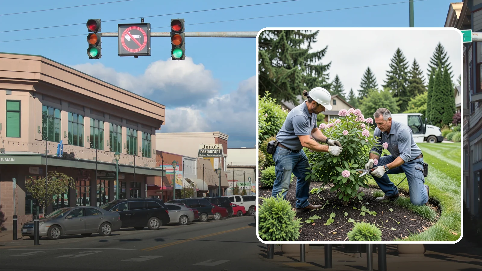 Viburnum Pruning in Monroe, Snohomish County, WA - Bloom-timed pruning of viburnums that shapes the shrub, removes old wood, and protects flowers, fruit, and form.