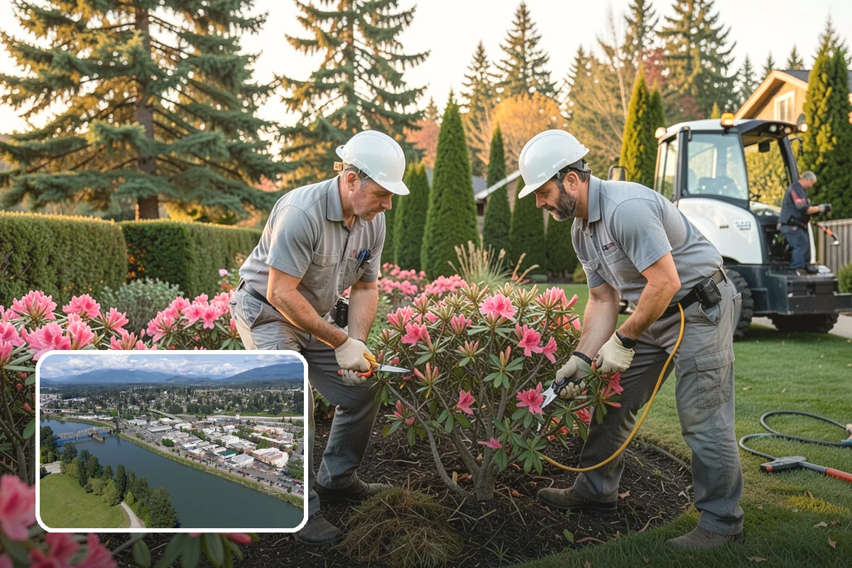 Viburnum Pruning in Mount Vernon, Skagit County, WA - Protects flowers and berry displays by pruning after bloom