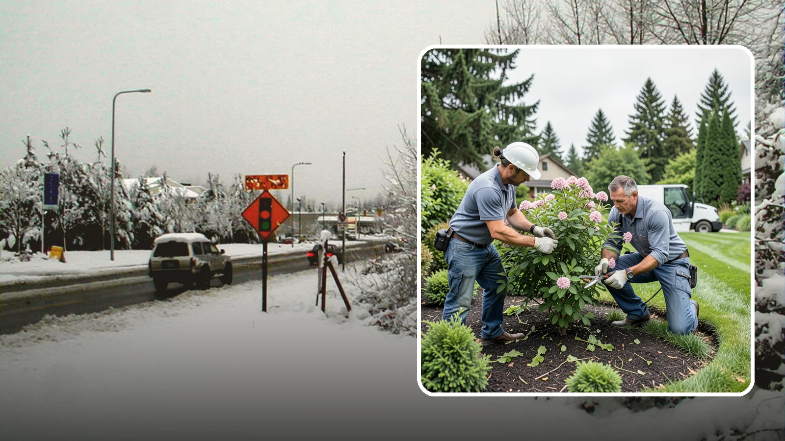 Viburnum Pruning in Newcastle, King County, WA - Bloom-timed pruning of viburnums that shapes the shrub, removes old wood, and protects flowers, fruit, and form.