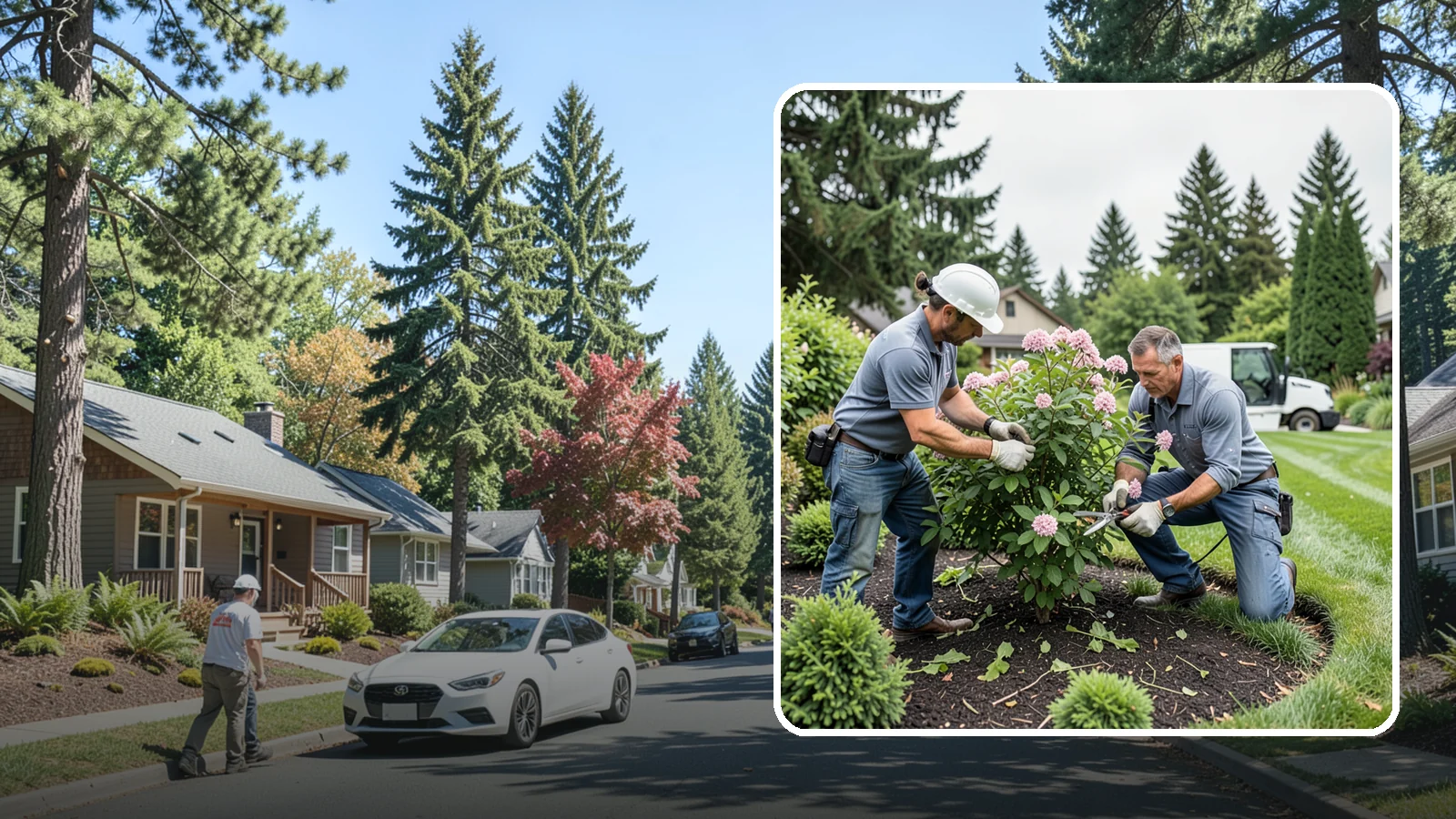 Viburnum Pruning in Orting, Pierce County, WA - Bloom-timed pruning of viburnums that shapes the shrub, removes old wood, and protects flowers, fruit, and form.