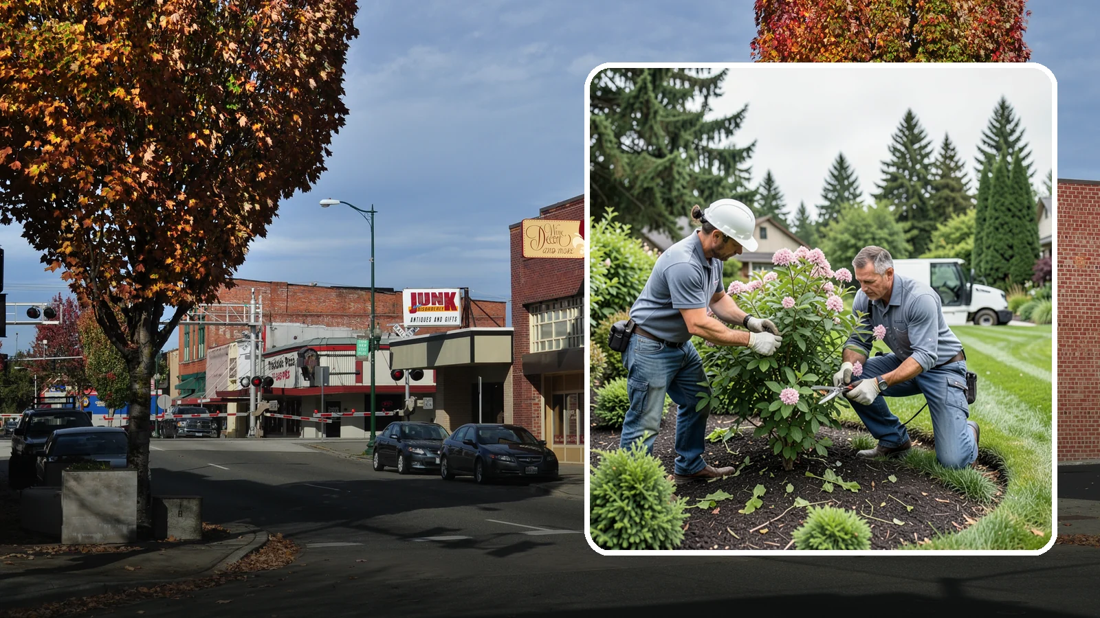 Viburnum Pruning in Puyallup, Pierce County, WA - Bloom-timed pruning of viburnums that shapes the shrub, removes old wood, and protects flowers, fruit, and form.