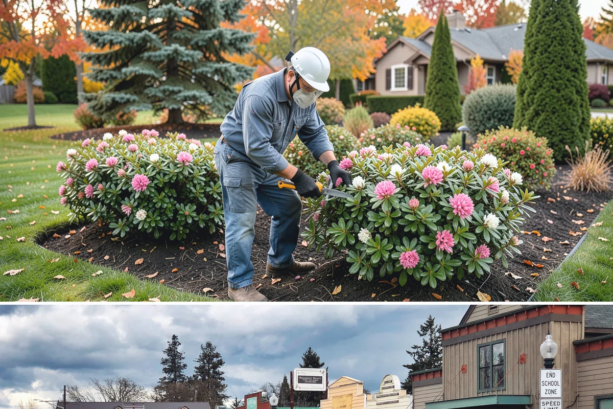 Viburnum Pruning in Roy, Pierce County, WA - In Western Washington, prune spring-blooming viburnums right after they finish flowering to protect next year's blooms and any...