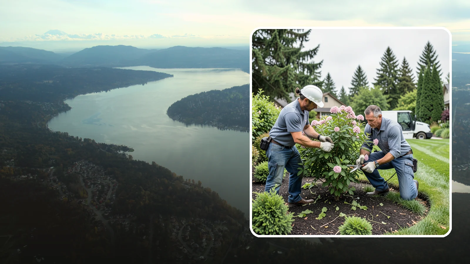 Viburnum Pruning in Sammamish, King County, WA - Bloom-timed pruning of viburnums that shapes the shrub, removes old wood, and protects flowers, fruit, and form.