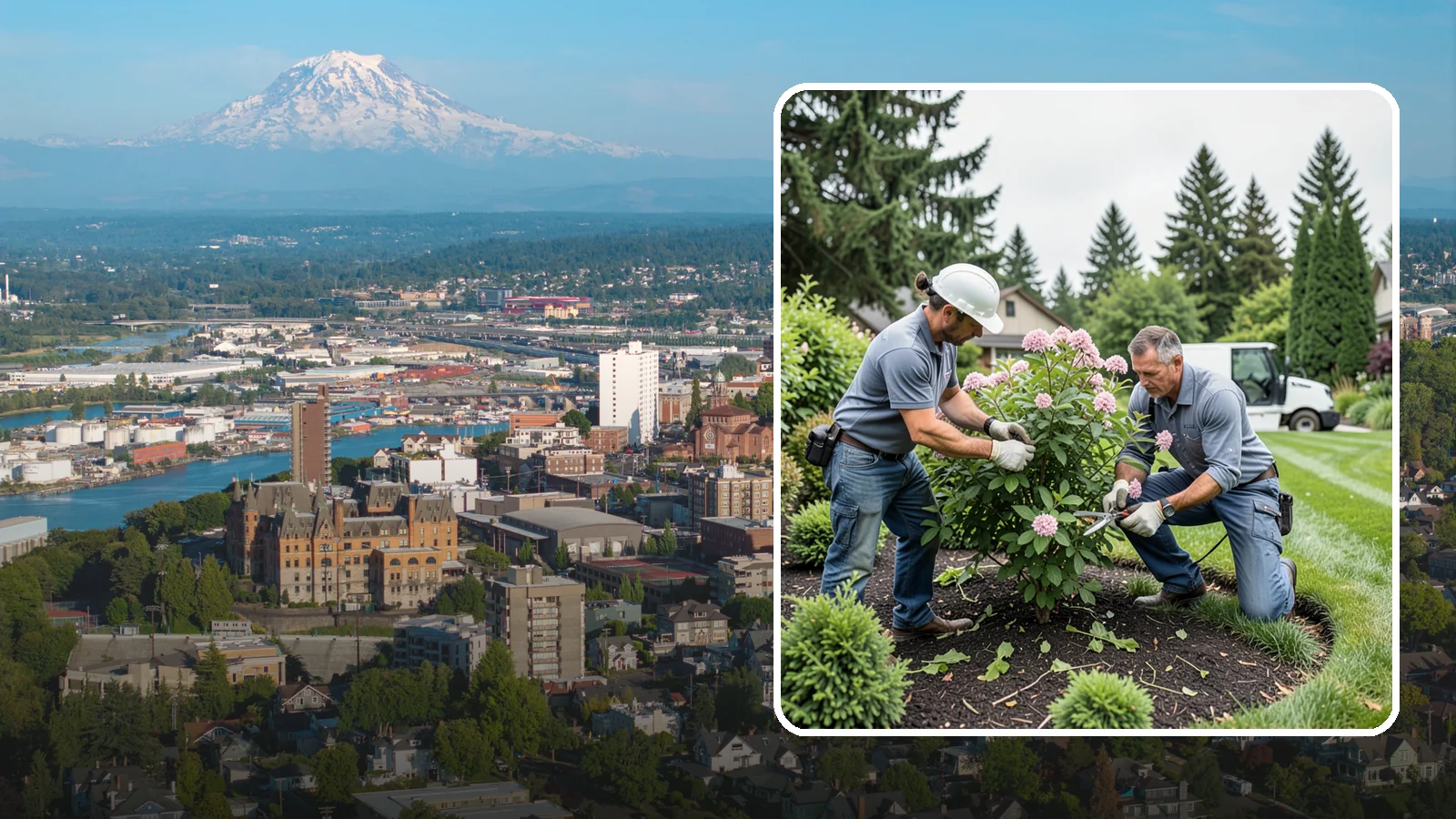 Viburnum Pruning in Tacoma, Pierce County, WA - Bloom-timed pruning of viburnums that shapes the shrub, removes old wood, and protects flowers, fruit, and form.