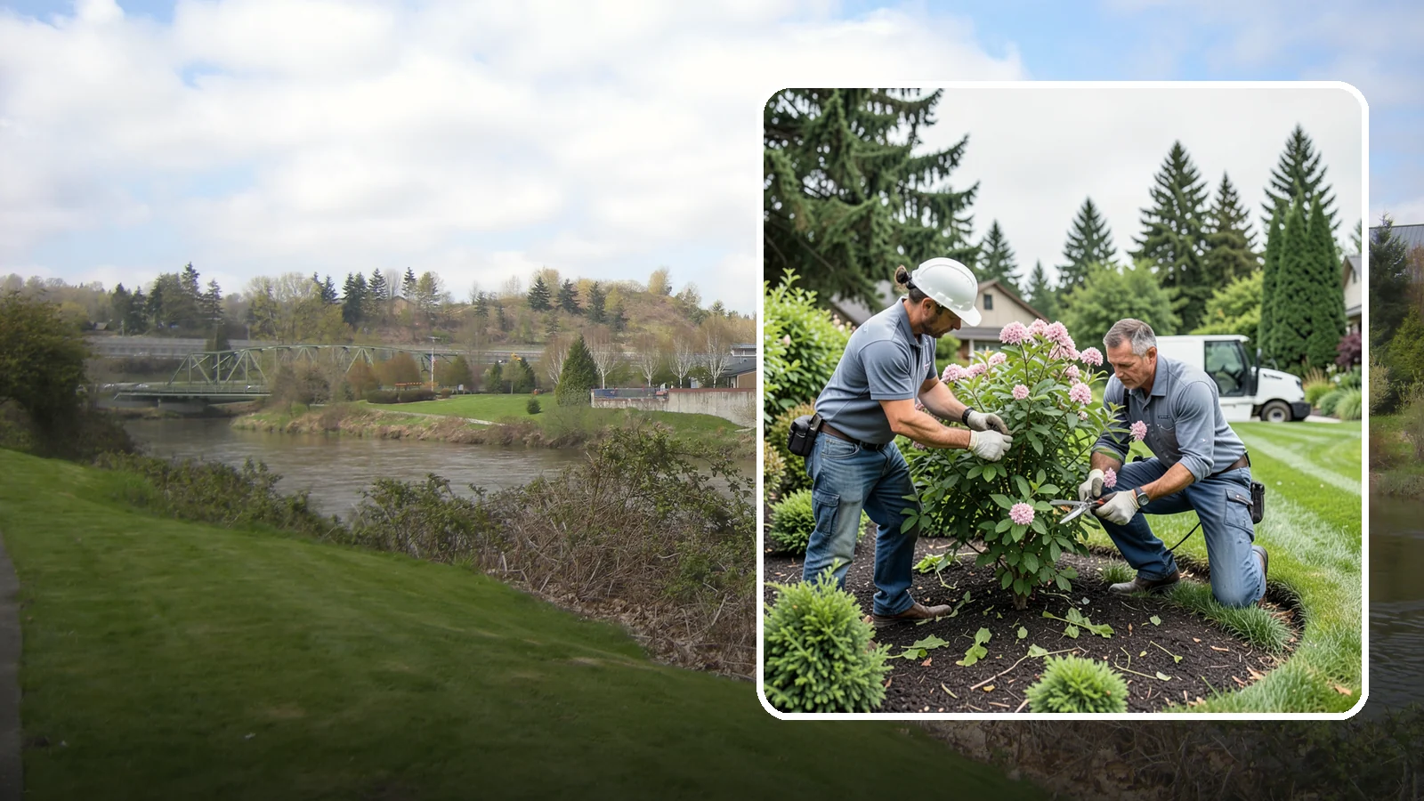 Viburnum Pruning in Tukwila, King County, WA - Bloom-timed pruning of viburnums that shapes the shrub, removes old wood, and protects flowers, fruit, and form.