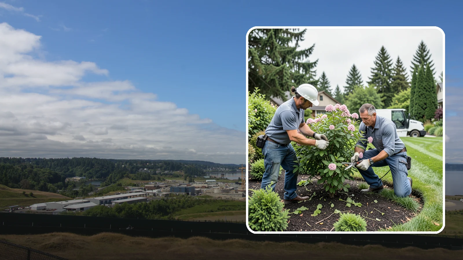 Viburnum Pruning in University Place, Pierce County, WA - Bloom-timed pruning of viburnums that shapes the shrub, removes old wood, and protects flowers, fruit, and form.
