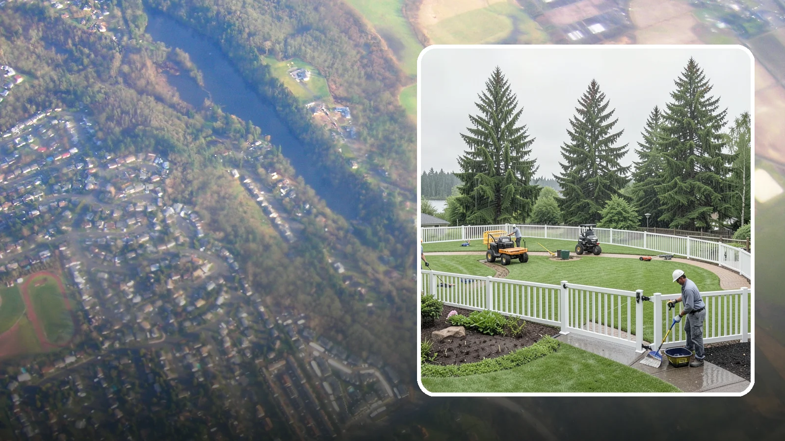 Vinyl Fence Installation in Algona, King County, WA - We install low-maintenance vinyl fencing that shrugs off Northwest rain, moss, and moisture without rotting or peeling.