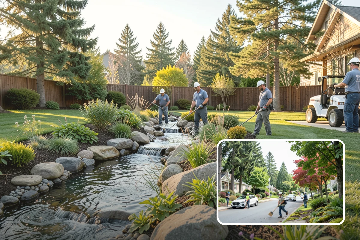 Vinyl Fence Installation in Beaux Arts Village, King County, WA - Eliminates painting, staining, and rot common with wood