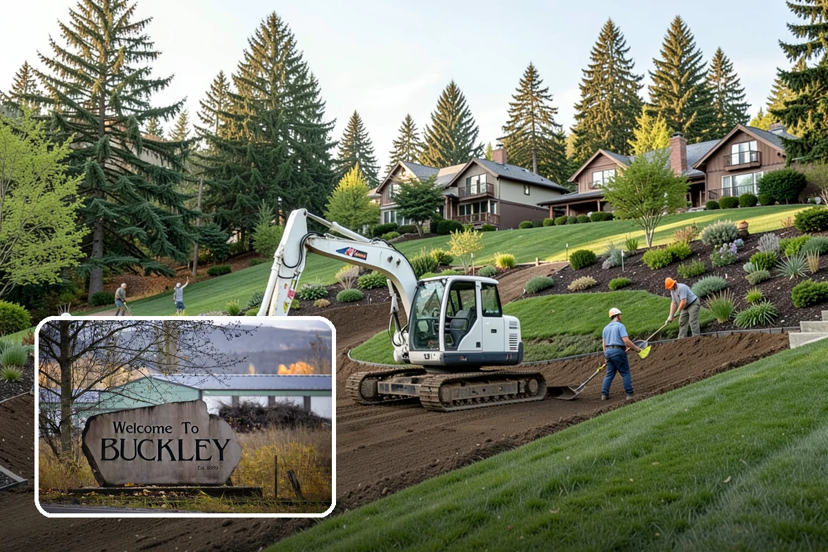 Vinyl Fence Installation in Buckley, Pierce County, WA - Eliminates painting, staining, and rot common with wood