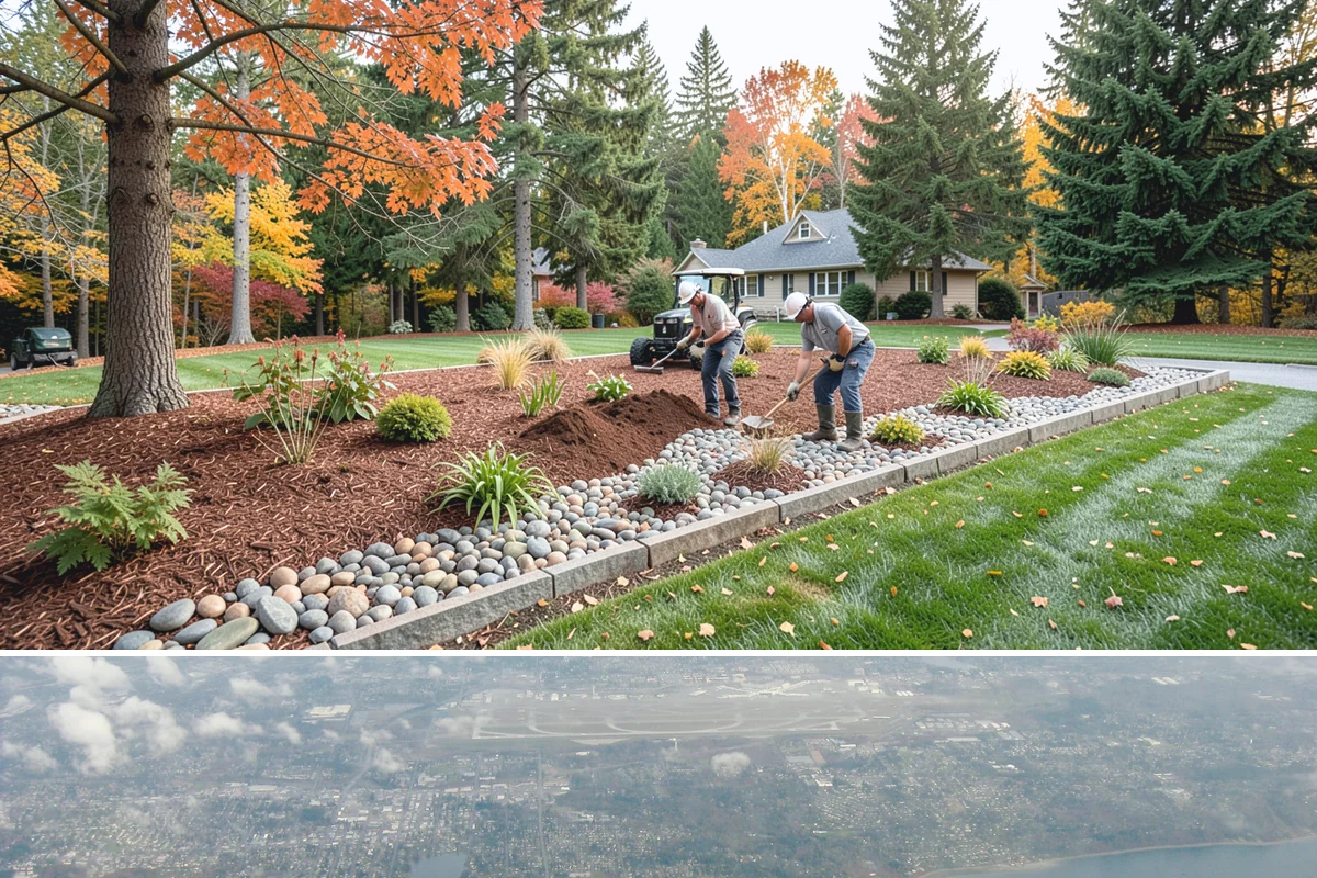 Vinyl Fence Installation in Burien, King County, WA - Vinyl can be installed year-round, though we prefer milder, drier stretches so post footings cure fully before backfill.