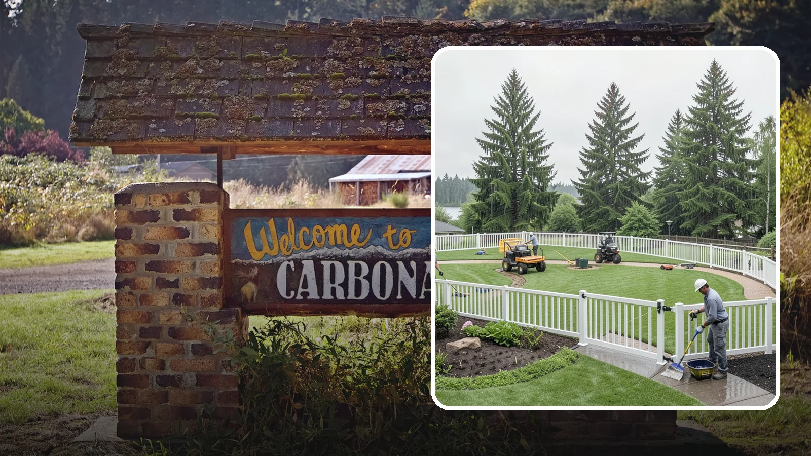 Vinyl Fence Installation in Carbonado, Pierce County, WA - We install low-maintenance vinyl fencing that shrugs off Northwest rain, moss, and moisture without rotting or peeling.