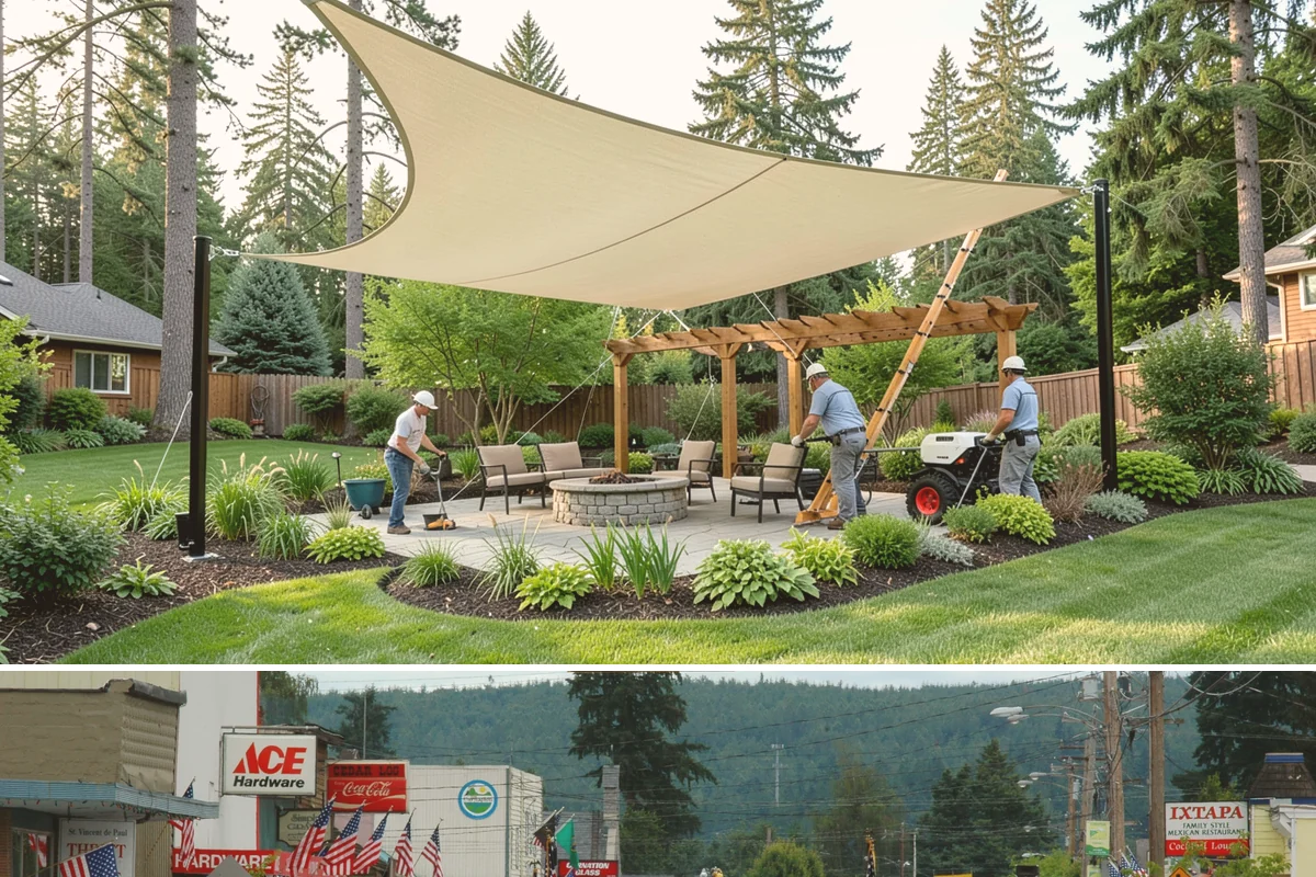Vinyl Fence Installation in Carnation, King County, WA - Vinyl can be installed year-round, though we prefer milder, drier stretches so post footings cure fully before backfill.