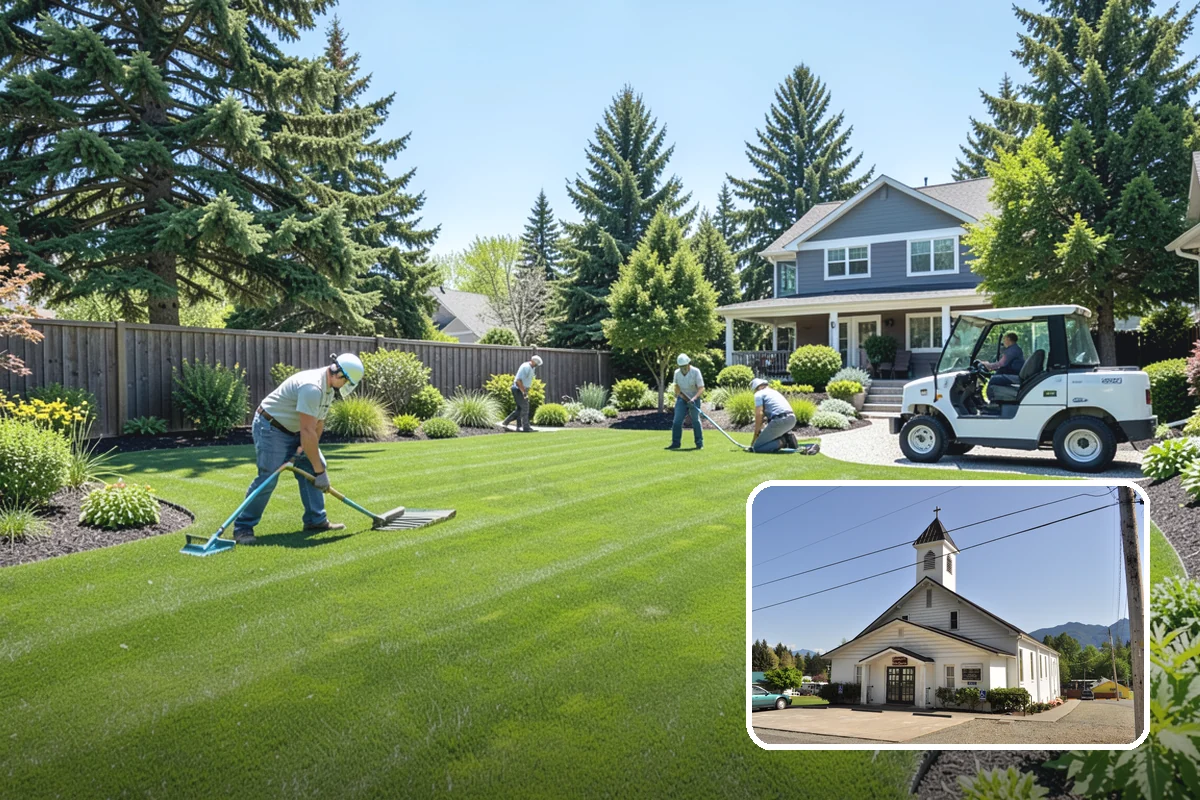 Vinyl Fence Installation in Concrete, Skagit County, WA - Eliminates painting, staining, and rot common with wood