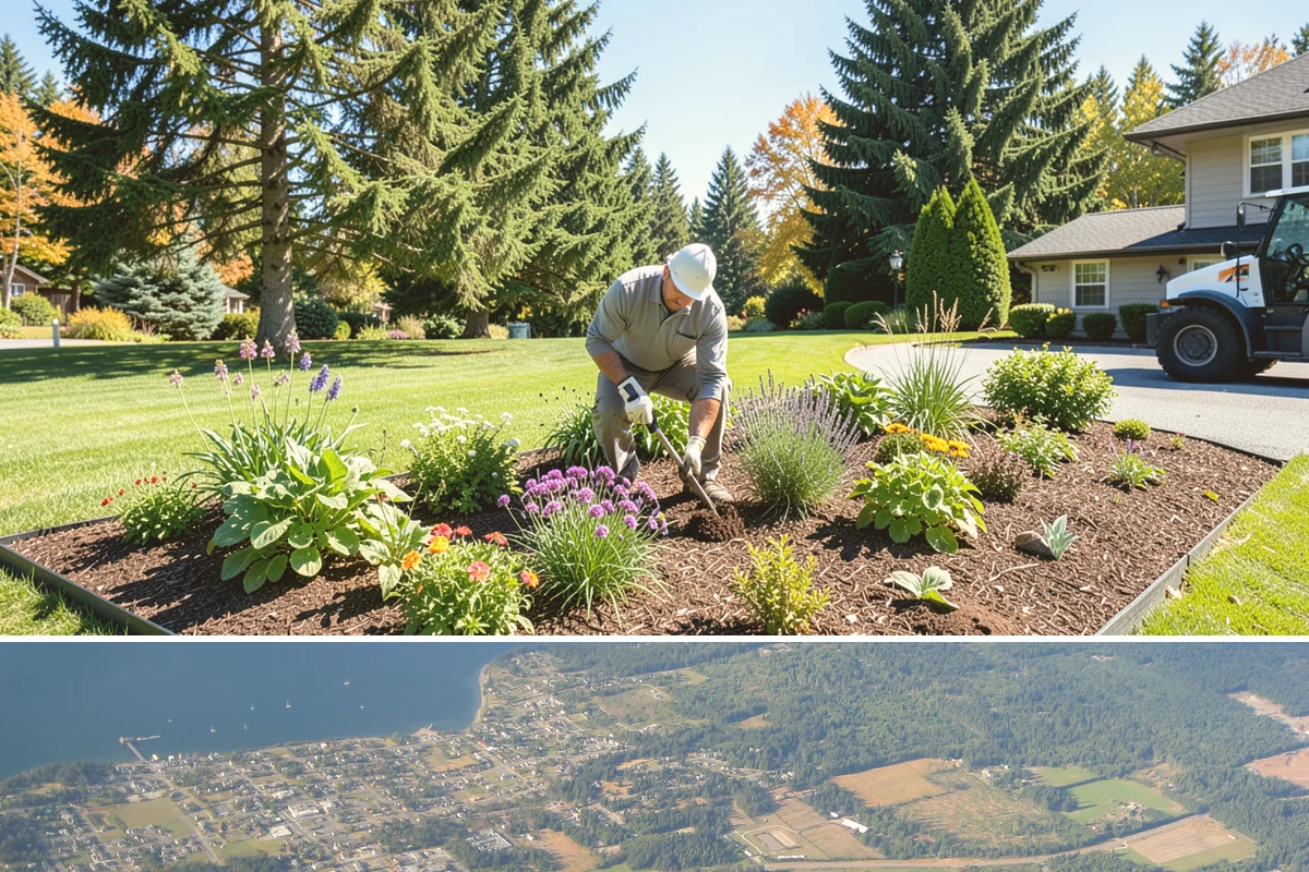 Vinyl Fence Installation in Coupeville, Island County, WA - Vinyl can be installed year-round, though we prefer milder, drier stretches so post footings cure fully before backfill.