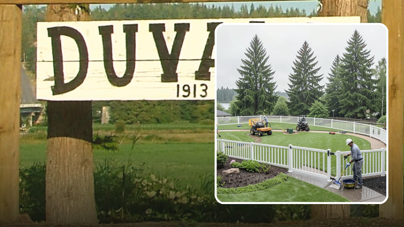 Vinyl Fence Installation in Duvall, King County, WA - We install low-maintenance vinyl fencing that shrugs off Northwest rain, moss, and moisture without rotting or peeling.