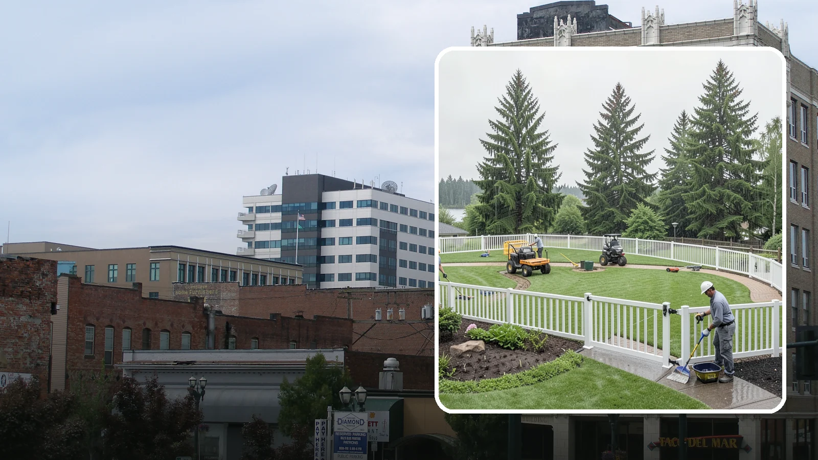 Vinyl Fence Installation in Everett, Snohomish County, WA - We install low-maintenance vinyl fencing that shrugs off Northwest rain, moss, and moisture without rotting or peeling.