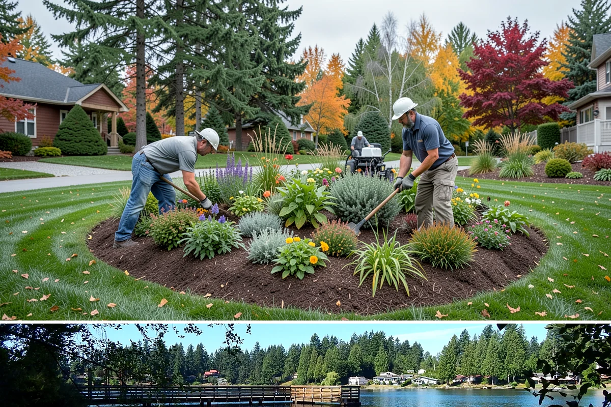 Vinyl Fence Installation in Federal Way, King County, WA - Vinyl can be installed year-round, though we prefer milder, drier stretches so post footings cure fully before backfill.