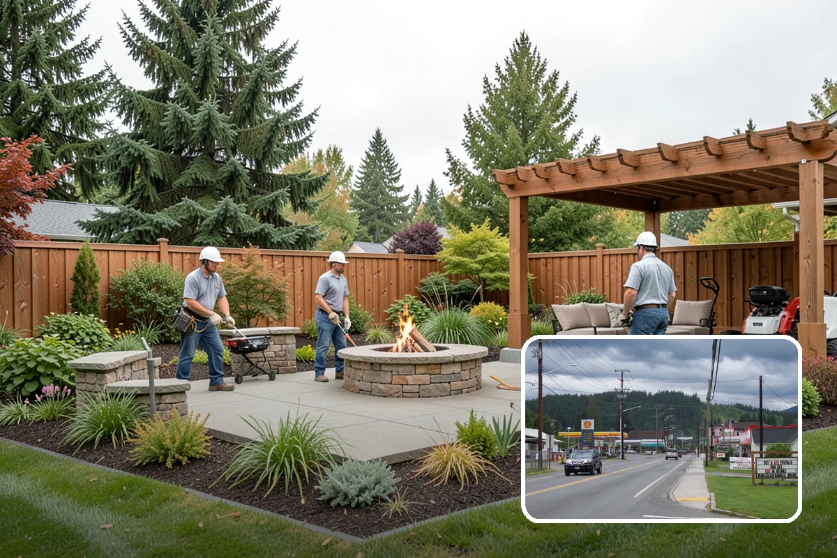 Vinyl Fence Installation in Granite Falls, Snohomish County, WA - Eliminates painting, staining, and rot common with wood
