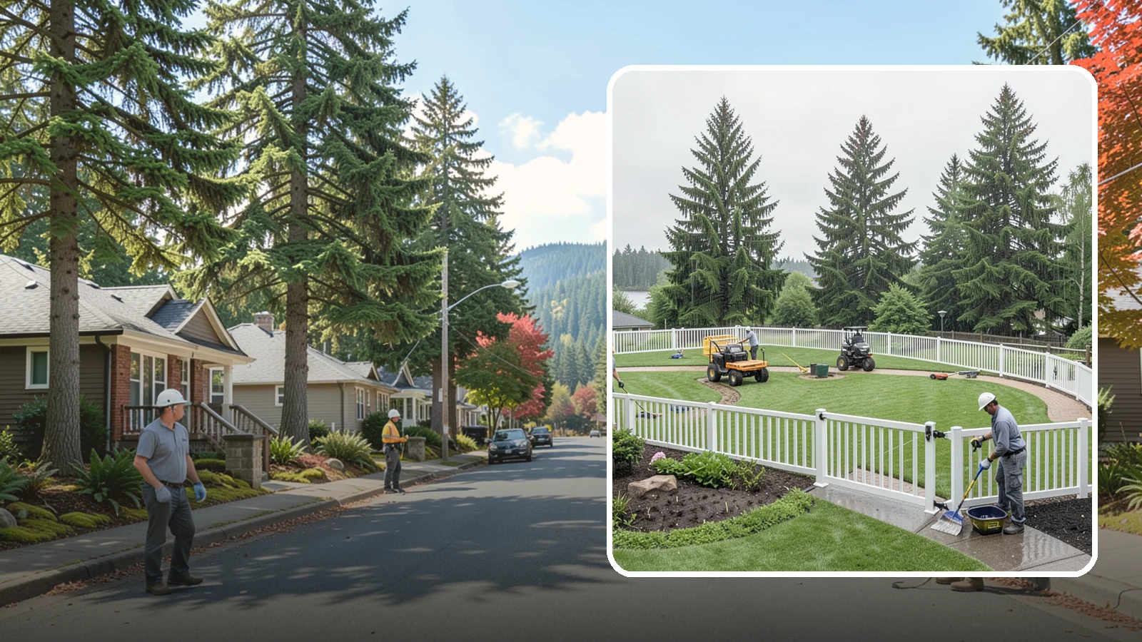 Vinyl Fence Installation in Hunts Point, King County, WA - We install low-maintenance vinyl fencing that shrugs off Northwest rain, moss, and moisture without rotting or peeling.