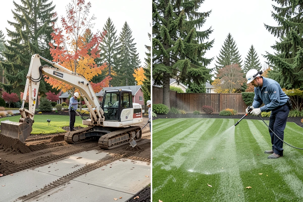 Vinyl Fence Installation in Hunts Point, King County, WA - Confirm layout, style, and grade with a site walk