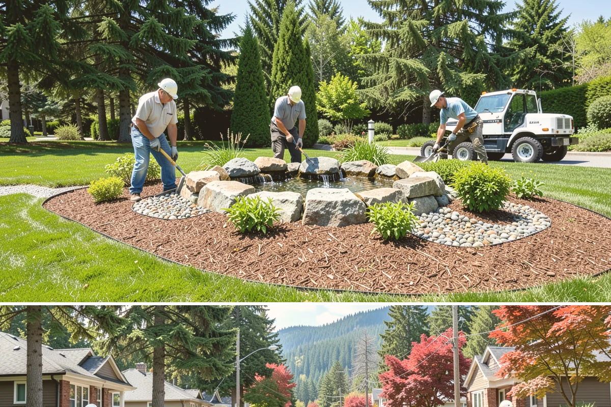 Vinyl Fence Installation in Hunts Point, King County, WA - Vinyl can be installed year-round, though we prefer milder, drier stretches so post footings cure fully before backfill.