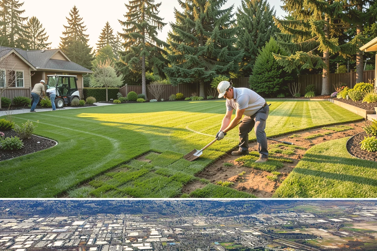 Vinyl Fence Installation in Kent, King County, WA - Vinyl can be installed year-round, though we prefer milder, drier stretches so post footings cure fully before backfill.