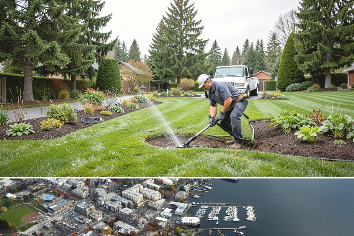 Vinyl Fence Installation in Kirkland, King County, WA - Vinyl can be installed year-round, though we prefer milder, drier stretches so post footings cure fully before backfill.