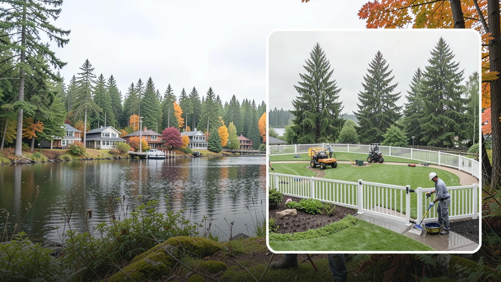 Vinyl Fence Installation in La Conner, Skagit County, WA - We install low-maintenance vinyl fencing that shrugs off Northwest rain, moss, and moisture without rotting or peeling.