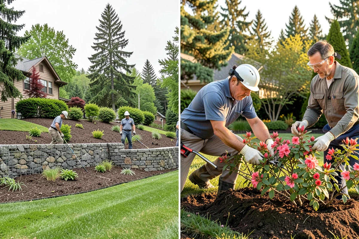 Vinyl Fence Installation in Lake Forest Park, King County, WA - Confirm layout, style, and grade with a site walk