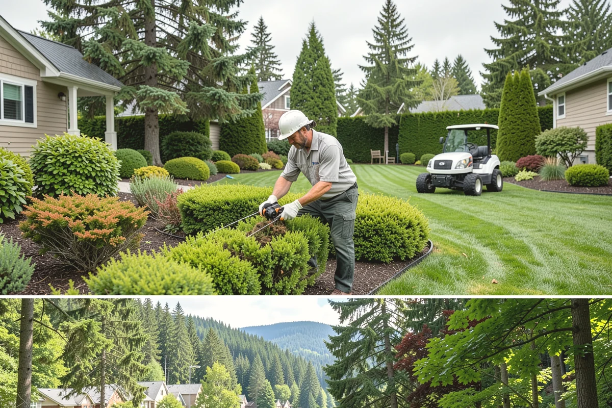 Vinyl Fence Installation in Lake Forest Park, King County, WA - Vinyl can be installed year-round, though we prefer milder, drier stretches so post footings cure fully before backfill.