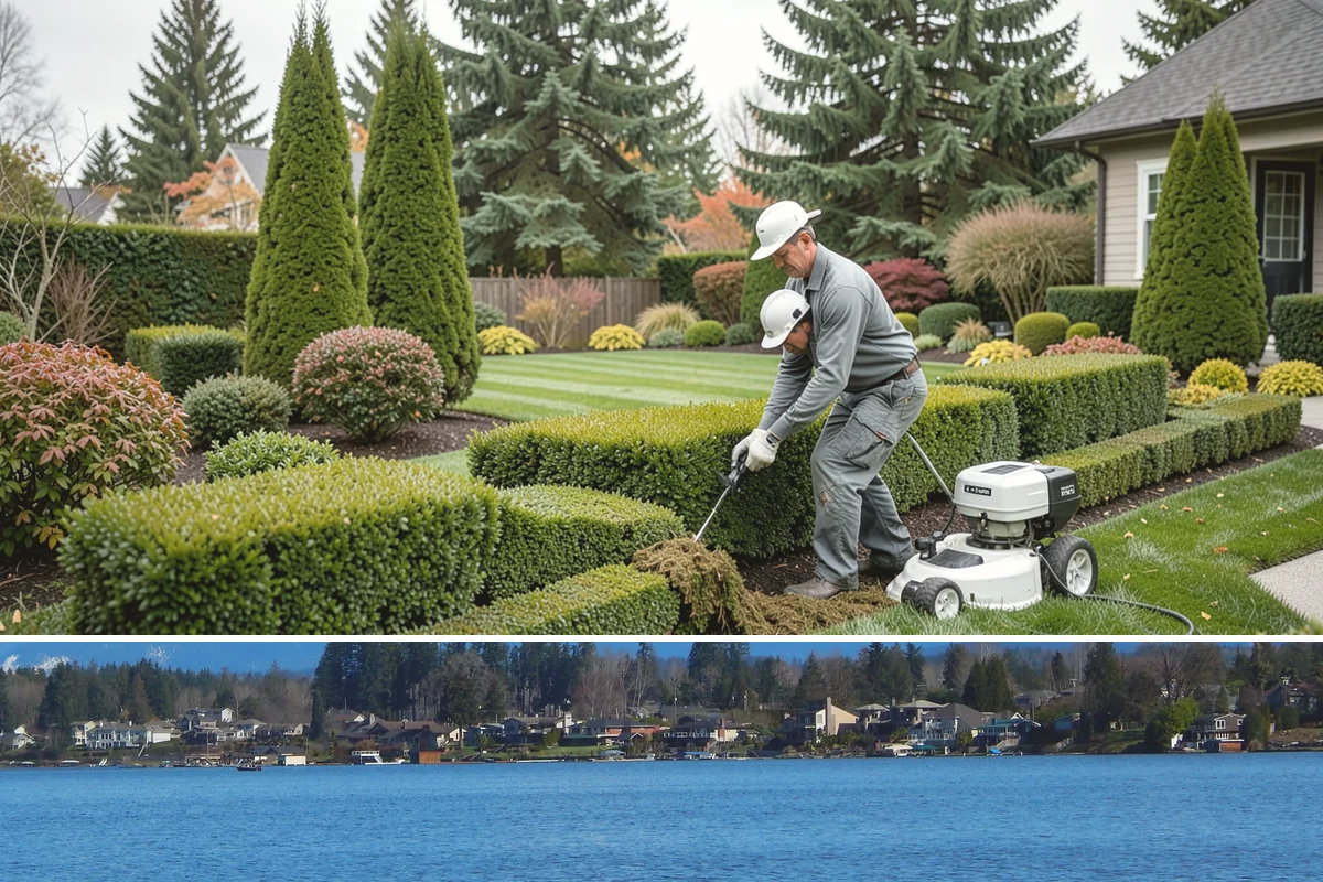 Vinyl Fence Installation in Lake Stevens, Snohomish County, WA - Vinyl can be installed year-round, though we prefer milder, drier stretches so post footings cure fully before backfill.